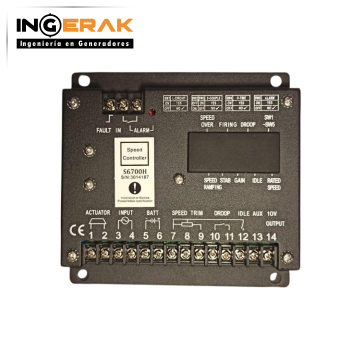 S6700H Tarjeta para control de velocidad motores CUMMINS